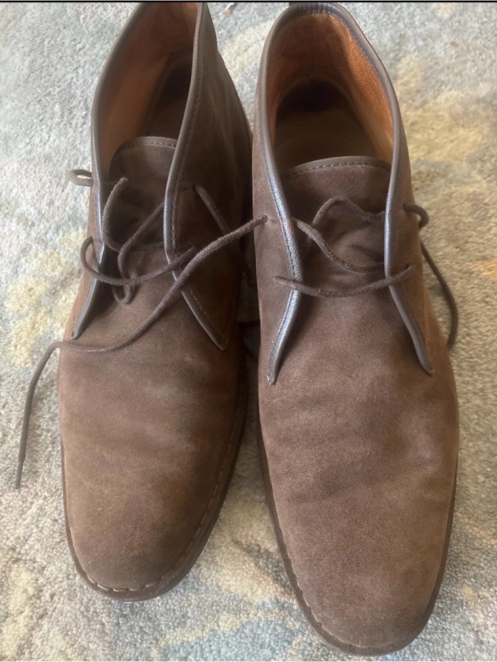 🥾 Coach Men’s Suede Chukka Boots – Size 13M – Brown